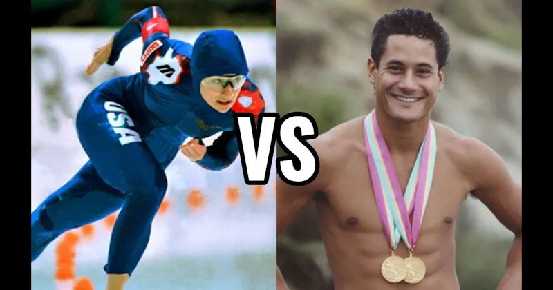 Bonnie Blair vs. Greg Louganis