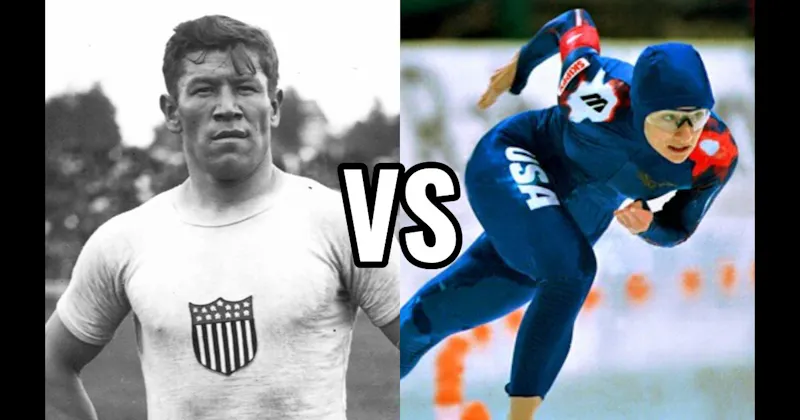 Bonnie Blair vs. Jim Thorpe