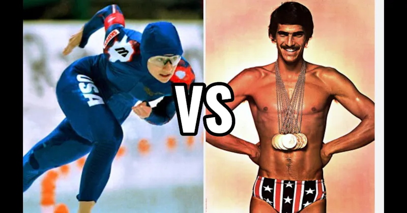 Bonnie Blair vs. Mark Spitz