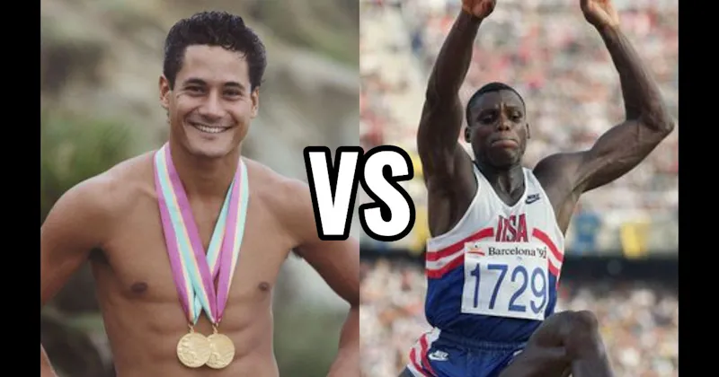 Carl Lewis vs. Greg Louganis