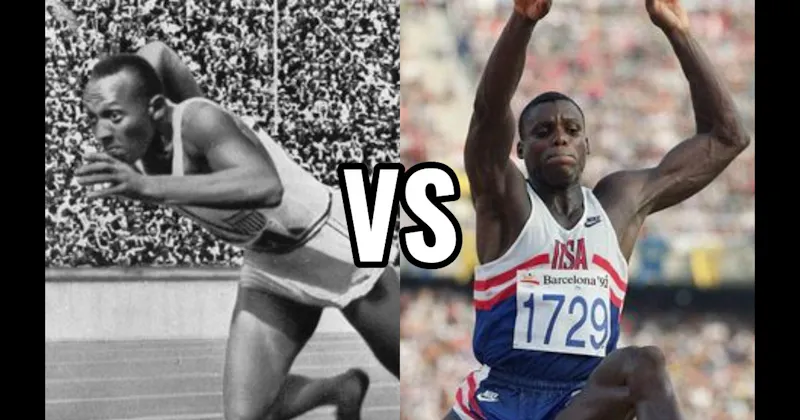 Carl Lewis vs. Jesse Owens