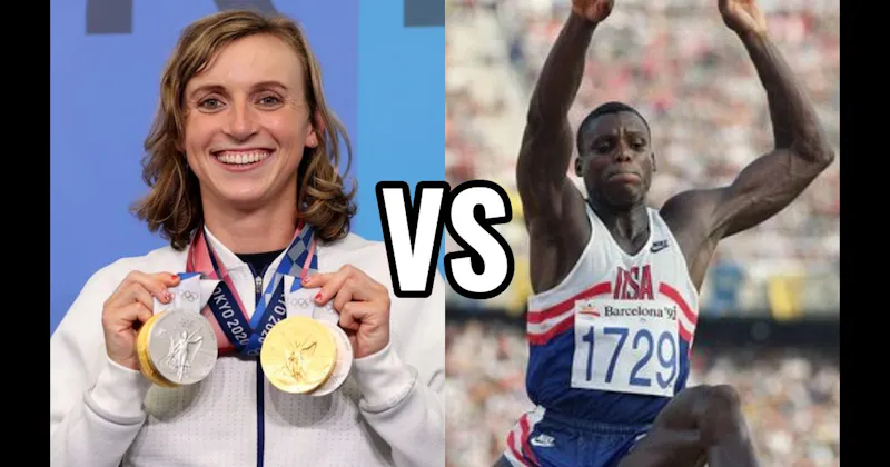 Carl Lewis vs. Katie Ledecky