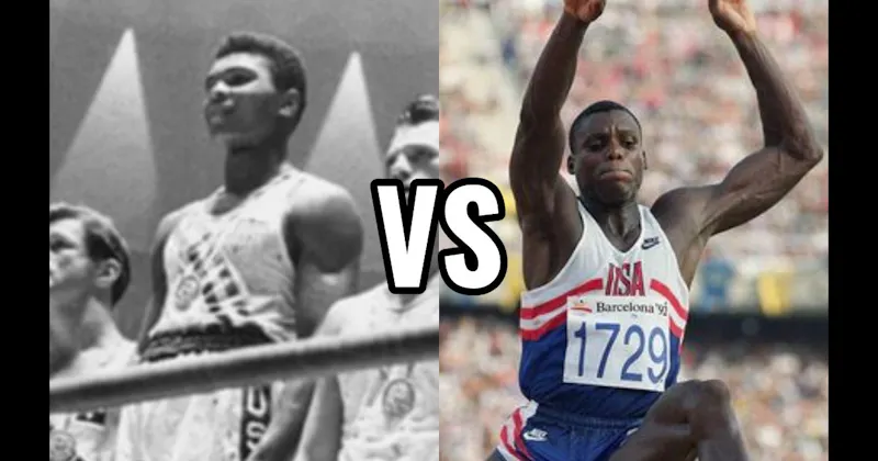 Carl Lewis vs. Muhammad Ali