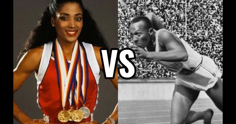 Florence Griffith Joyner vs. Jesse Owens