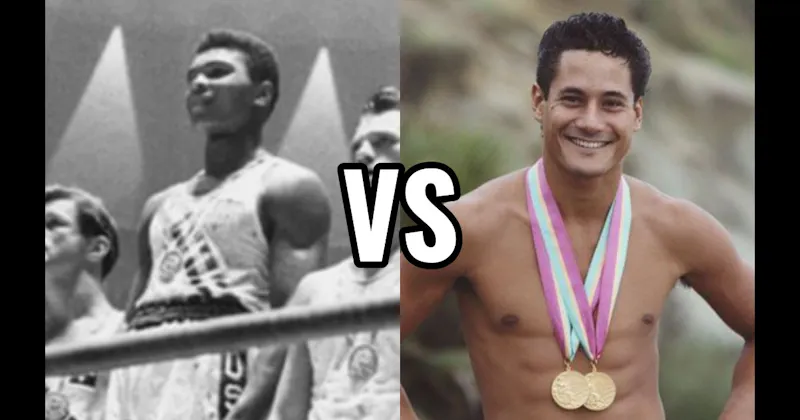 Greg Louganis vs. Muhammad Ali