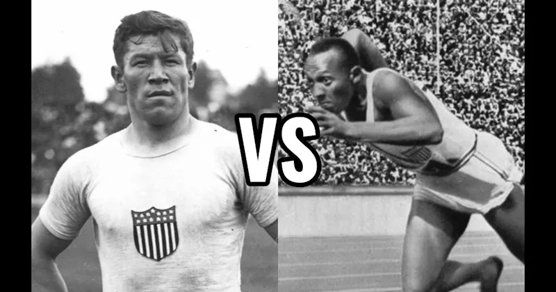 Jesse Owens vs. Jim Thorpe