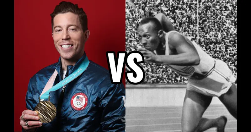 Jesse Owens vs. Shaun White
