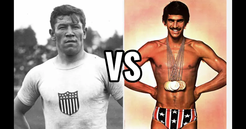 Jim Thorpe vs. Mark Spitz