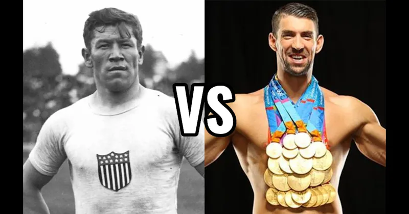 Jim Thorpe vs. Michael Phelps