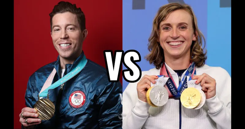 Katie Ledecky vs. Shaun White