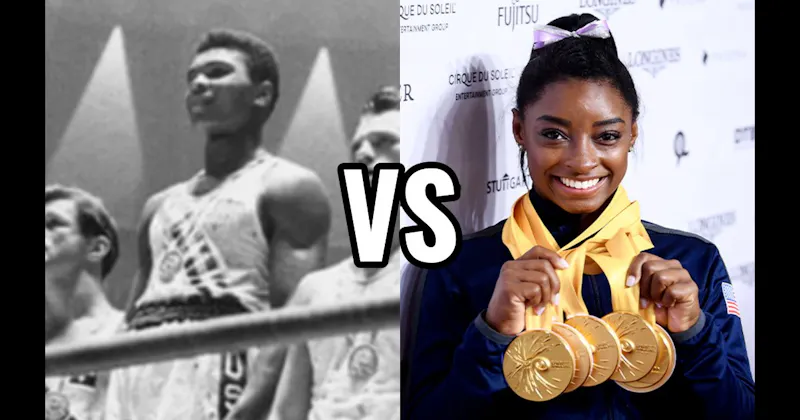 Muhammad Ali vs. Simone Biles
