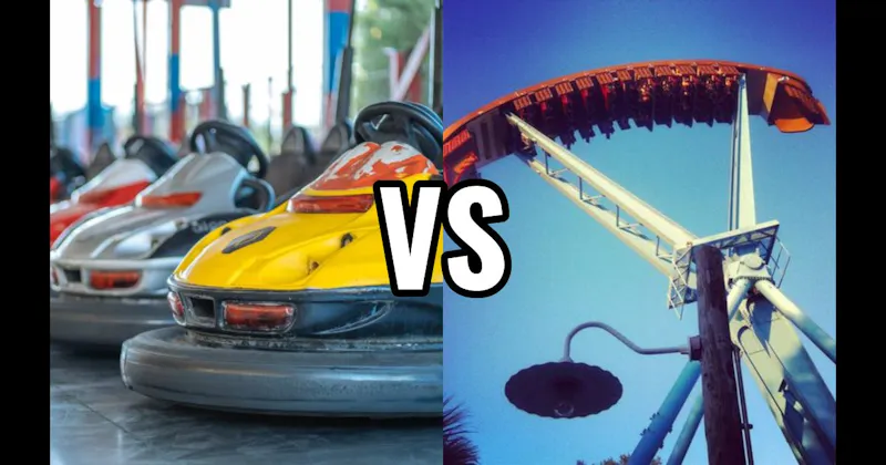 Bumper Cars vs. Pirate Ship