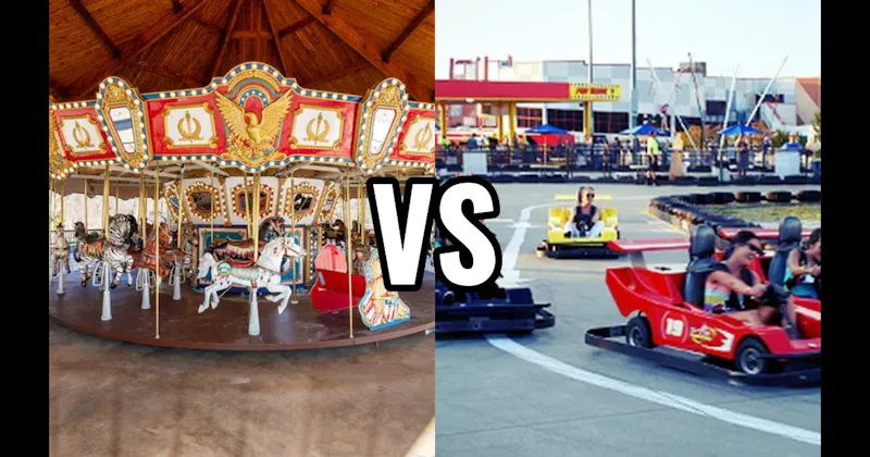 Carousel vs. Go-Karts