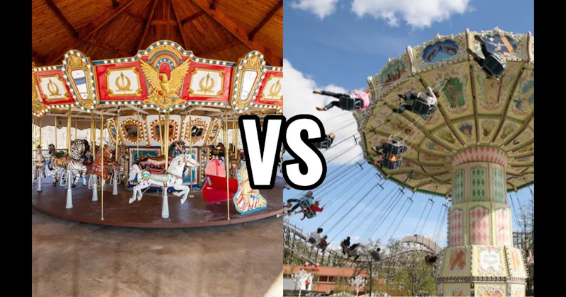 Carousel vs. Swing Ride