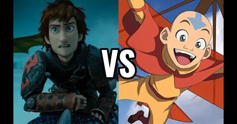 Aang (Avatar: The Last Airbender) vs. Hiccup (How to Train Your Dragon)