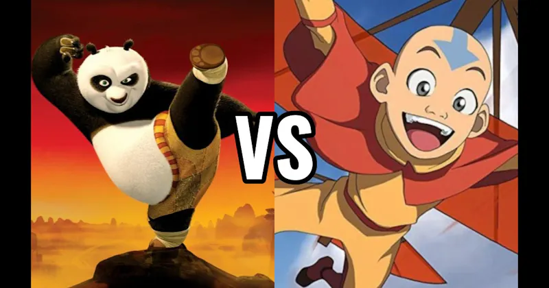Aang (Avatar: The Last Airbender) vs. Po (Kung Fu Panda)