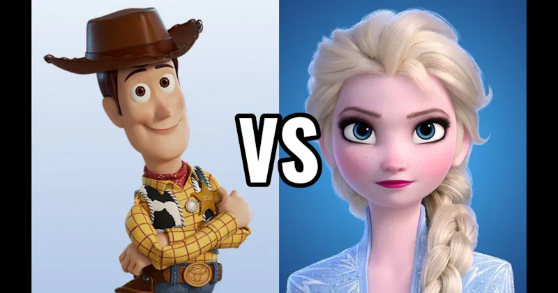 Elsa (Frozen) vs. Woody (Toy Story)