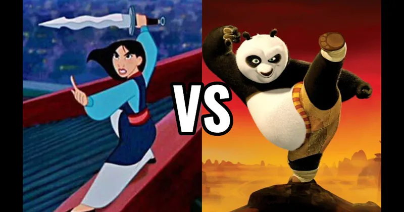 Mulan (Mulan) vs. Po (Kung Fu Panda)