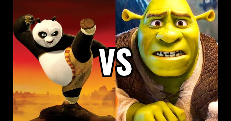 Po (Kung Fu Panda) vs. Shrek (Shrek)
