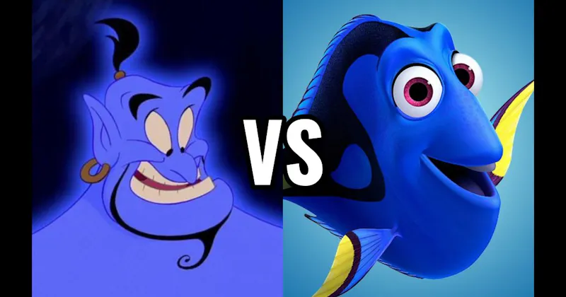 Dory (Finding Nemo) vs. Genie (Aladdin)