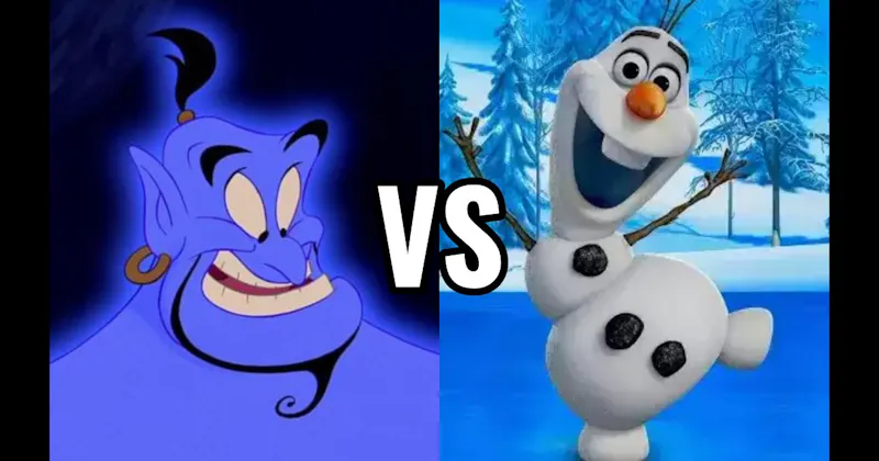 Genie (Aladdin) vs. Olaf (Frozen)