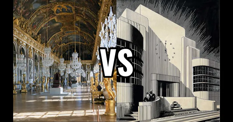 Art Deco vs. Baroque