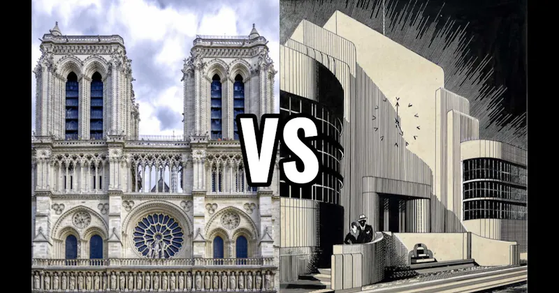 Art Deco vs. Gothic
