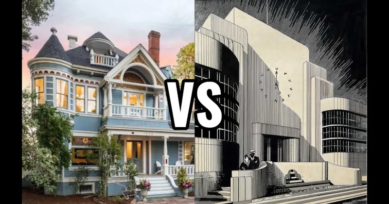 Art Deco vs. Victorian