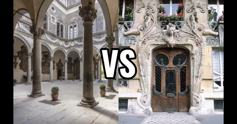 Art Nouveau vs. Renaissance