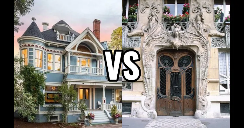 Art Nouveau vs. Victorian