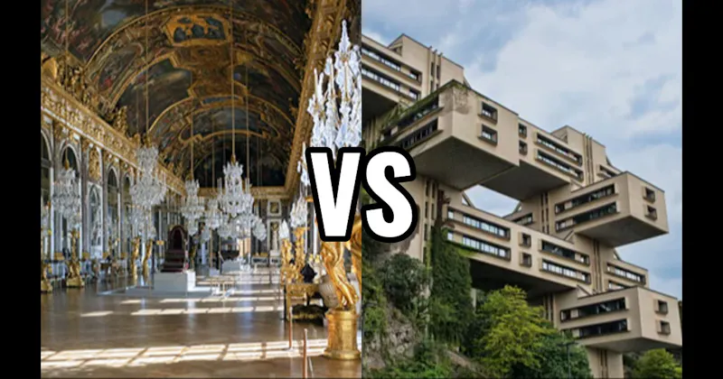 Baroque vs. Brutalism