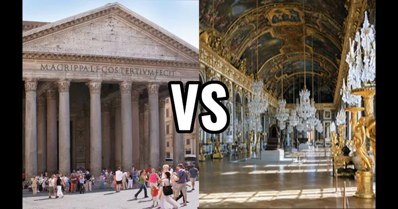 Baroque vs. Classical (Greek & Roman)