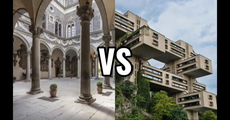 Brutalism vs. Renaissance