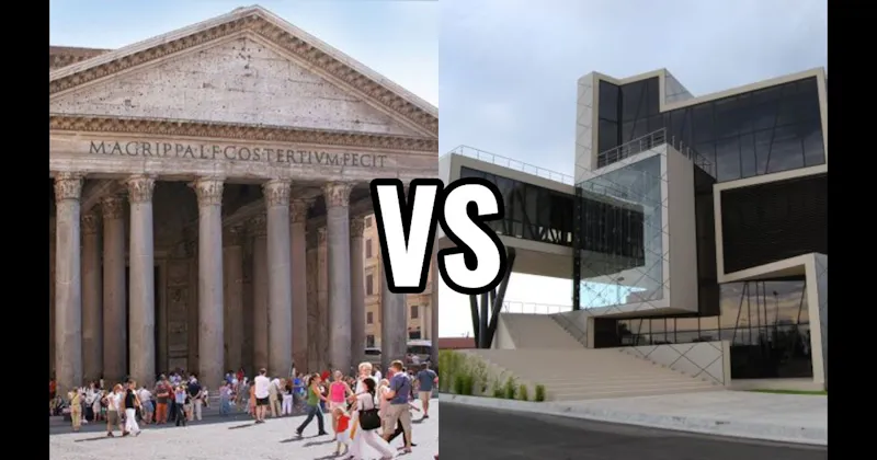 Classical (Greek & Roman) vs. Modernism