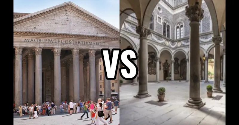 Classical (Greek & Roman) vs. Renaissance
