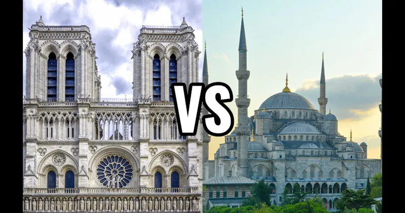Gothic vs. Islamic Architecture