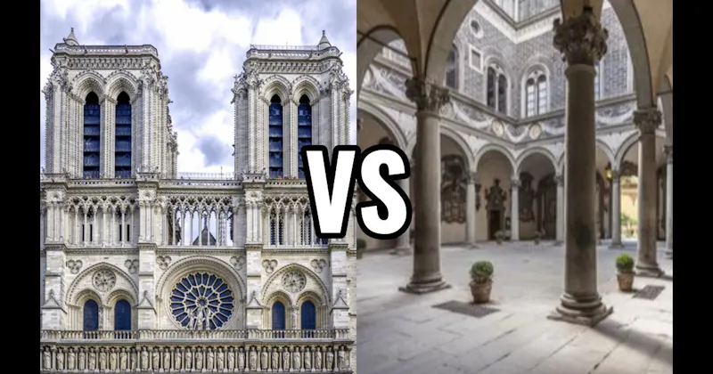 Gothic vs. Renaissance