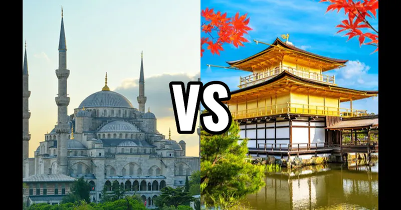 Islamic Architecture vs. Traditional Japanese