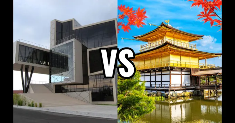 Modernism vs. Traditional Japanese