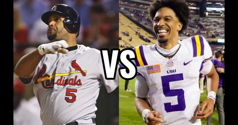 Albert Pujols vs. Jayden Daniels