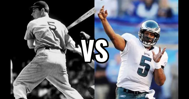 Donovan McNabb vs. Joe DiMaggio