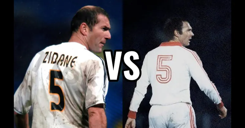 Franz Beckenbauer vs. Zinedine Zidane