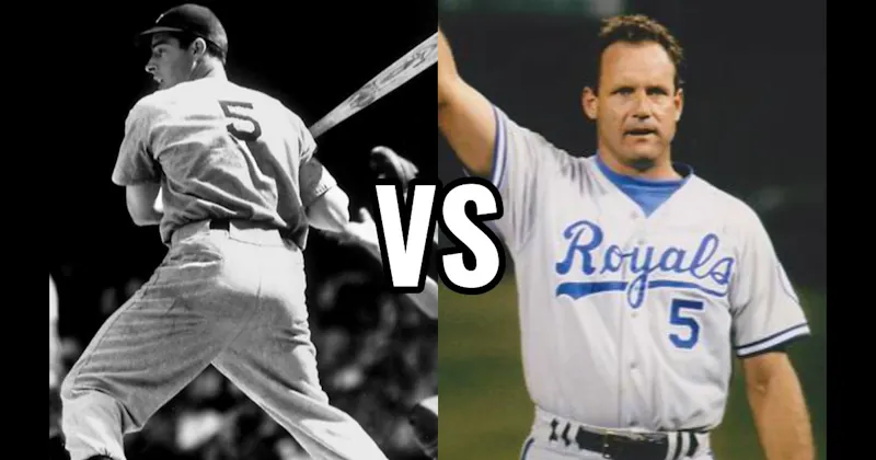George Brett vs. Joe DiMaggio