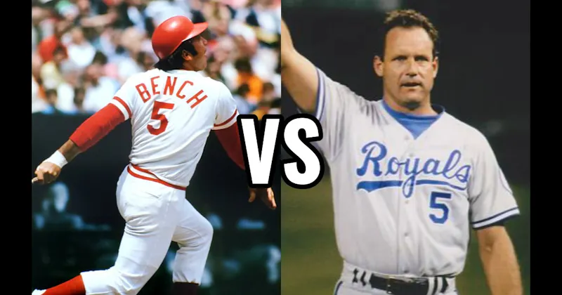 George Brett vs. Johnny Bench