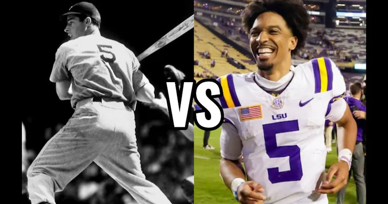 Jayden Daniels vs. Joe DiMaggio