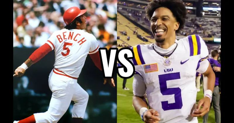 Jayden Daniels vs. Johnny Bench