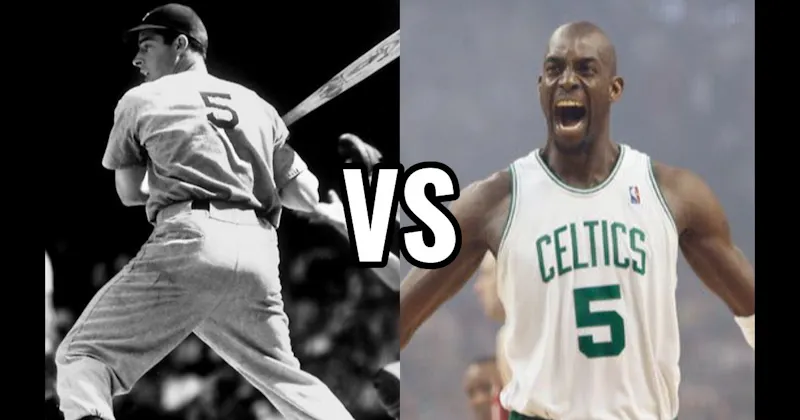 Joe DiMaggio vs. Kevin Garnett