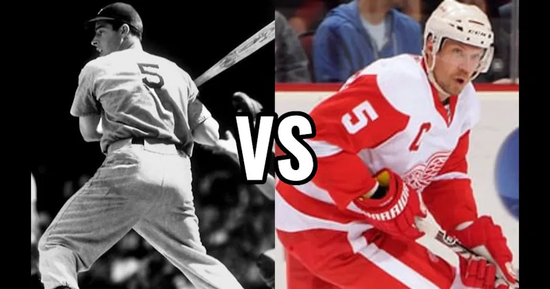 Joe DiMaggio vs. Nicklas Lidström