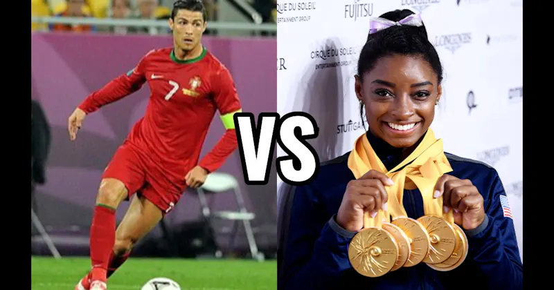 Cristiano Ronaldo vs. Simone Biles