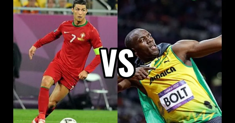 Cristiano Ronaldo vs. Usain Bolt